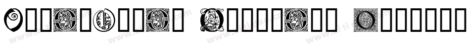 Ornamental Initials T字体转换